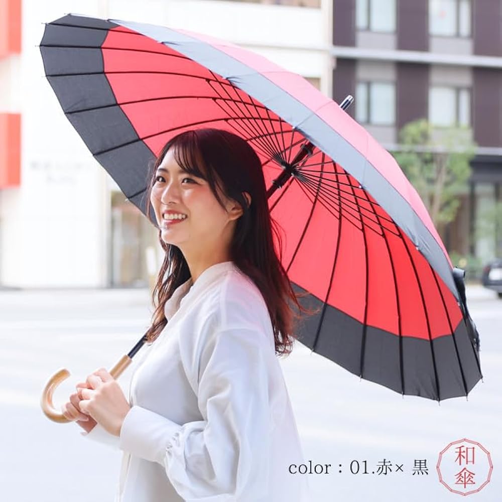 新品mm★雨傘・長傘-和傘　紳士番傘茶無地　ベージュ（蛇の目傘 新品mm☆雨傘・長傘-和傘 紳士番傘茶無地 ベージュ（蛇の目